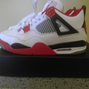 Fire red 4's